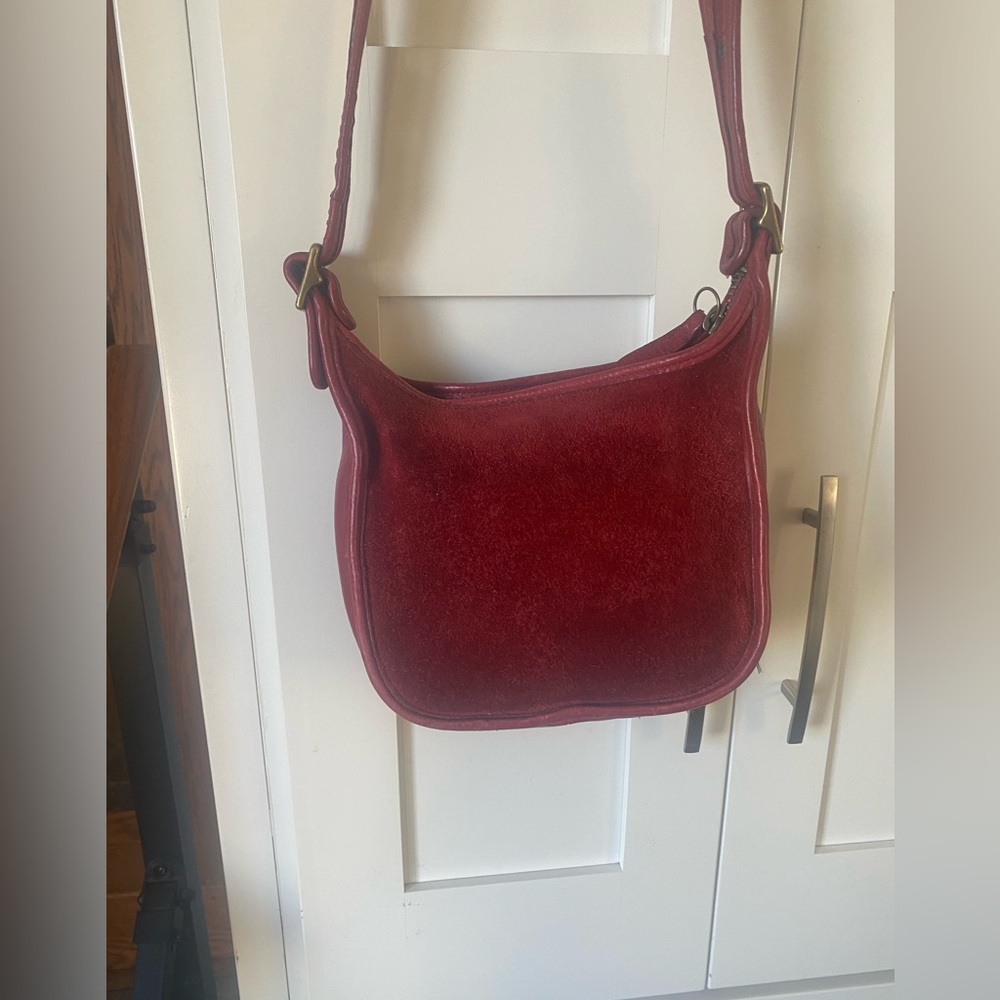 Rare RED COACH 9011 Berkeley Zip 1996